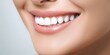 © Graphic Warrior - AI Generated. AI Generative. Perfect shite teeth beautiful girl smile. Dantist health care promotion. Graphic Art