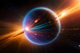Fototapeta Desenie - planet in space