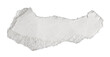 a white piece of paper on a transparent isolated background. png	