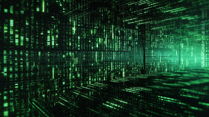 Simplistic coding aesthetic. Generative IA