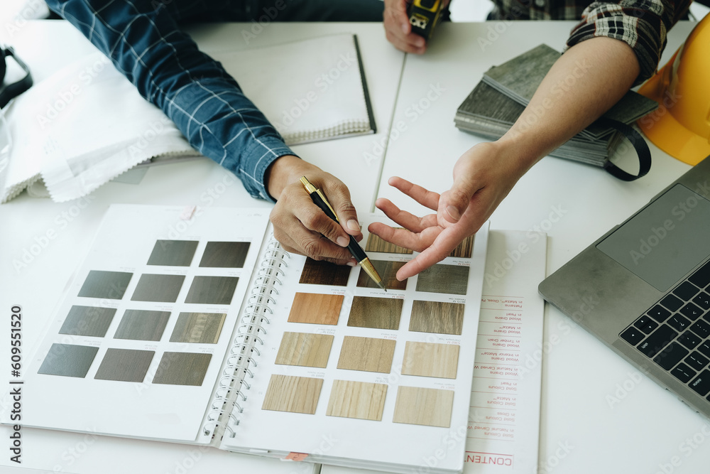 Engineers, designers and interior designers are finalizing the design ...
