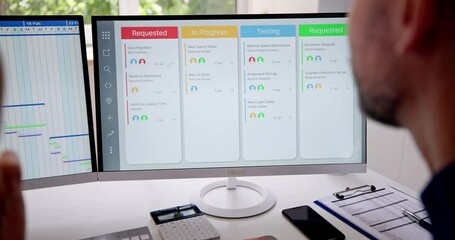Poster - Business Schedule Calendar