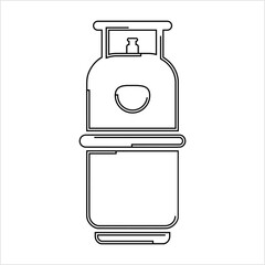 Wall Mural - Lpg Cylinder Icon M_2204001