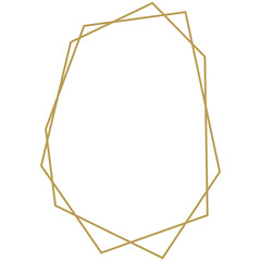 Wall Mural - Geometric Frame Outline