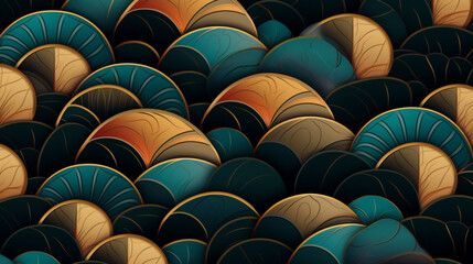 Wall Mural - abstract dark atmosphere pattern pattern