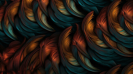 Wall Mural - abstract dark atmosphere pattern pattern