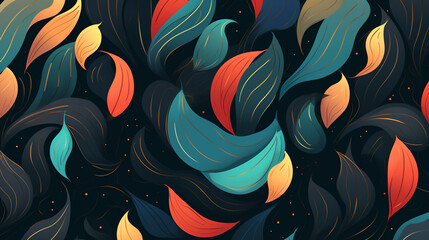 Wall Mural - abstract dark atmosphere pattern pattern