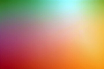 Poster - Colorful abstract background with soft gradients and rainbow colors