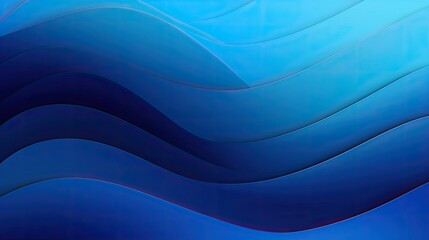 Wall Mural - Blue lines gradient background. Generative AI