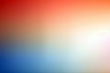 Poster - Gradient red and blue colorful background. Defocused abstract gradient background for your design.