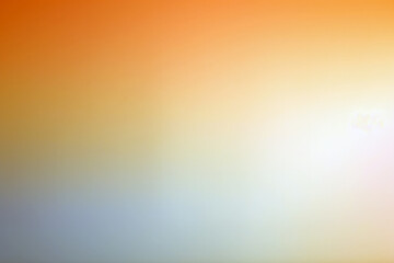 Poster - abstract blurred gradient background with yellow and blue.