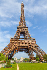 Wall Mural - Paris Eiffel Tower and Champ de Mars