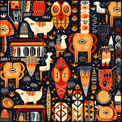 african pattern