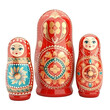 Russian Matryoshka dolls showcasing varying sizes

