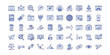 © Utha Design - Set of SEO and Marketing icons. Contains icon such as email, marketing, SEO optimization, promotion, funneling, ads, landing page etc.