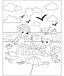 © md kamrujjaman - funny children  activities coloring page for kids