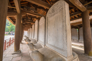 Temple of Literature also call name Van Mieu Quoc Tu Giam, it also known as first Temple of Confucius and ancient university in Hanoi.