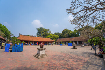  Temple of Literature also call name Van Mieu Quoc Tu Giam, it also known as first Temple of Confucius and ancient university in Hanoi.