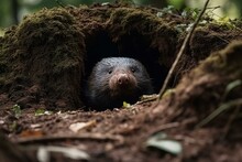 The Mole Looks Out Of The Hole Generative AI