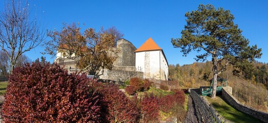 Wall Mural - Svojanov castle Czech Republic founded 13th century