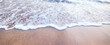 sea foam on the sand abstract background abstract water ocean