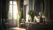 french country interior style farm house design ideas image Ai generated art