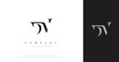 © anakema82 - Initial DV Logo Design Vector