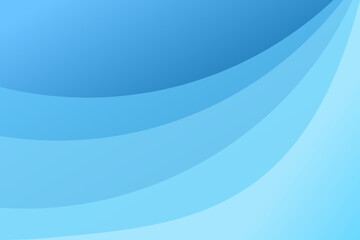 Wall Mural - blue abstract wave water background vector curve wallpaper presentation education business design oc