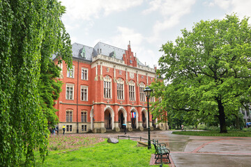 Wall Mural -  Jagiellonian University in Krakow, Poland