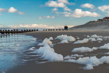 ein Dezembervormittag am Strand von Wangerooge