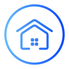 home gradient icon