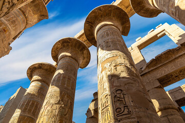 Canvas Print - Karnak temple in Luxor, Egypt