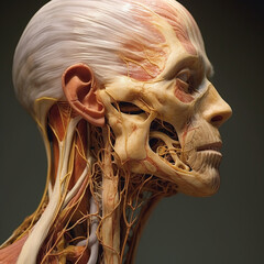 Poster - 3d rendered illustration of a human anatomy