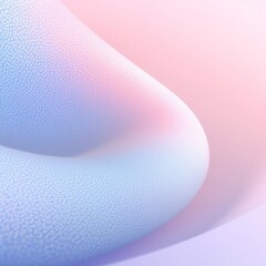 a blue, pink and white surface with soft colors, in the style of rounded shapes, digitally manipulated