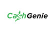 cash genie carries money. Business concept