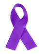Purple Awareness Ribbon - Domestic Violence, Alzheimers, Epilepsy, Lupus, Fibromyalgia Awareness Concepts
