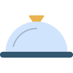 Wall Mural - Serving Dish Icon