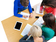 © BillionPhotos.com - Group of young students studying together at desk
