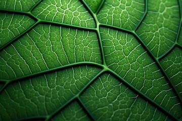 The texture of a tree leaf. Macro texture of foliage. Background leaf of a tree.