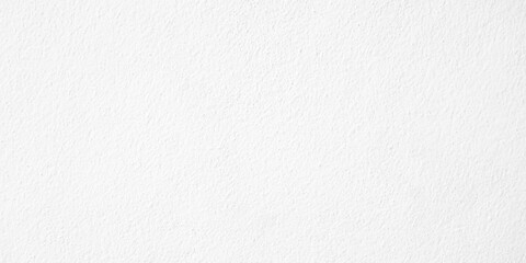 New clean white cement wall texture for background, Empty space.