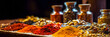 Spices Unveiled: High-Quality Closeup Shot for Engaging Visuals and Social Media Impact
