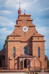 Poster - Church of Saint Joseph in Zalipie village in Poland