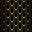 © amovitania - Art Deco Pattern. Vector background in 1920s style. Gold black texture