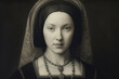 Anne Boleyn the Queen of England from 1533 to 1536 Created with Generative AI Technology