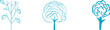 © PAVEL VETLUGAEV - plant and flower icons, roses and trees