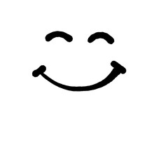 Isolated Smile Happily Face Icon 