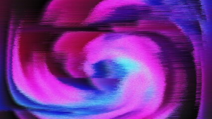 Poster - Abstract glitch noise