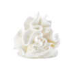 whipped cream isolated on transparent png