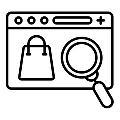 Search ECommerce Icon