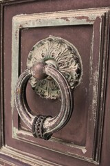 Poster - old door knocker